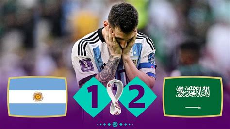 Argentina vs Saudi Arabia .